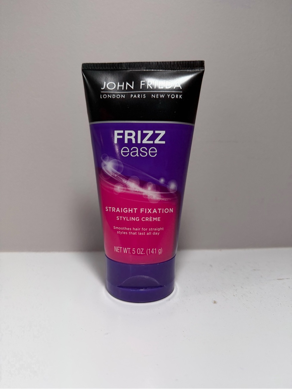 John Frieda Frizz Ease Straight Fixation Old Label 5 Oz